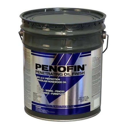 Penofin Penofin 158280 5 gal Label Penetrating Oil Finish 250 VOC; Cedar Blue 733921000209